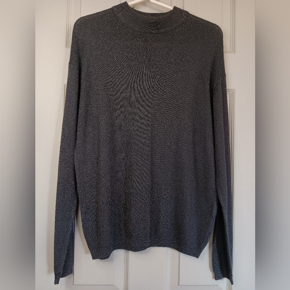 Quails Men's Sweater - Gray - Size SMALL